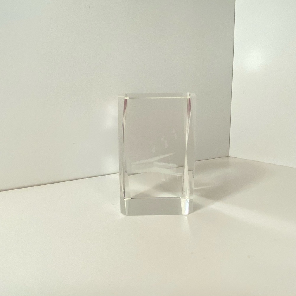 Clear Acrylic Block